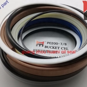 ซีลน้ำมันกระบอกไฮดรอลิกสำหรับรถขุด PC200-8 ชุดซีล 707-98-39610 707-99-45230 - Product Image 1