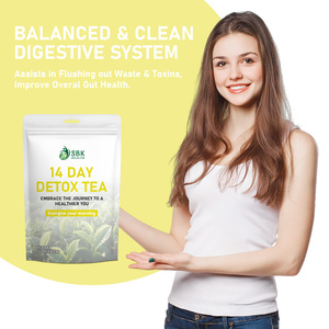 Fast Absorption 14 Day Detox <b>Tea</b> Herbal <b>Tea</b> Healthcare Products Green <b>Tea</b> Supplement Boost Bowel Movement Support Digestion - Product Image 5