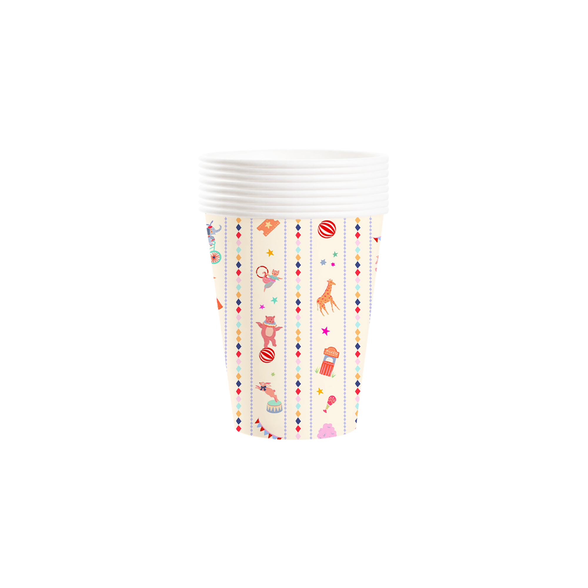 Gobelet en papier 9 oz * 8 pièces