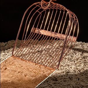 Pelle profonde de haute qualité Kitty et Puppy Merde avec cintre auto-adhésif Pelle à litière en acier inoxydable avec support - Product Image 4