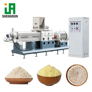 Ligne de production de poudre nutritionnelle pour bébés par extrusion et broyage, machine intégrée de broyage et de criblage multi-étapes pour poudre de riz pour bébés - Product Image 3