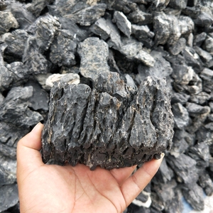 Moderne milieuvriendelijke blauw-zwarte drakenstenen voor aquariumdecoratie, rechtstreeks van de fabriek voor aquariumlandschapsarchitectuur. - Product Image 2