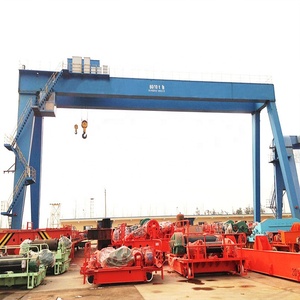 رافعة قنطرية متحركة بالسكك الحديدية الكهربائية مزدوجة الشعاع - Product Image 4