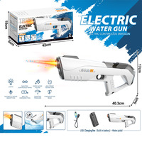 Nouveau pistolet à eau électrique en plastique unisexe Light Desert Eagle, jouets pour fête de piscine d'été, pistolet à eau automatique, jouet pour enfant