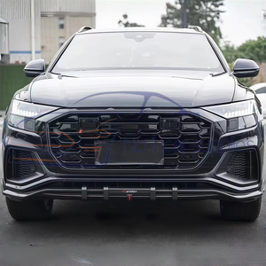 Accessoires automobiles 2018-2022 : Calandre avant RSQ8 pour <span class=keywords><strong>Q8</strong></span>, style 8 cadres, facelift, maille nid d'abeille - Product Image 6