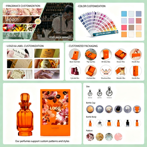 ENO Parfum pour femme en flacon cristal, label privé, luxe, ODM, OEM, ingrédients non toxiques, coffret cadeau premium, parfum floral frais - Product Image 5