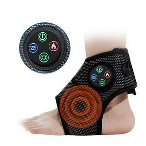 Versátil Aquecimento e Vibração Tornozelo Brace com Ar Pressão Massagem Pain Relief Tornozelo Suporte para Proteção - Product Image 1