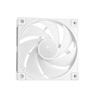 Refroidisseur liquide pour processeur DeepCool LQ360 Ultra WH/BK en aluminium avec écran LCD, roulement fluide, ARGB, 360 mm, pour ordinateur de jeu