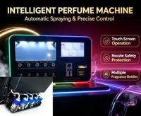 Distributeur automatique mural de parfum en libre-service, machine de vente de parfum de bureau, 24h/24, sans surveillance, aromathérapie intelligente, écran tactile de 5 pouces