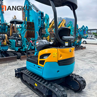 Excavadora U17 de 1.7 Toneladas, Mini Excavadora de Segunda Mano, Original de Japón U15/U17/U25/U30/U35, Todas en Stock para la Venta