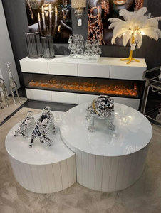 Meuble <span class=keywords><strong>TV</strong></span> miroir design européen avec cheminée, 8 tiroirs, décoration intérieure, soldes du <span class=keywords><strong>Black</strong></span> <span class=keywords><strong>Friday</strong></span>, cheminée miroir - Product Image 3