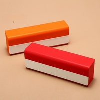 Nouvel étui à lunettes rigide carré, coloré et créatif, style simple et tendance, portable pour hommes et femmes