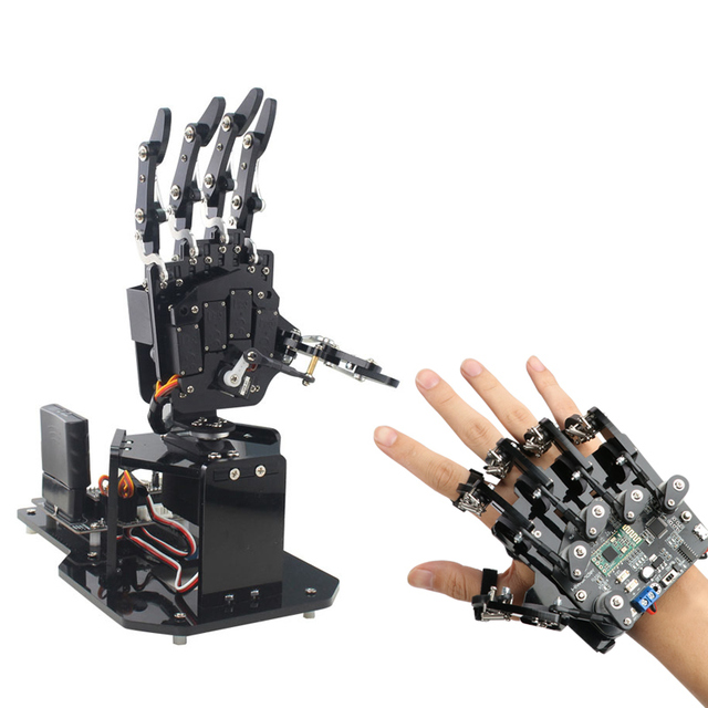 Bionic mechanical palm uHand2.0 body sensing/Open source robot/compatible with Arduino/STM32 programmable
