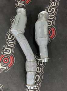 Los tubos de bajada de escape de S58 G80 M3, G82 M4 y S58 están hechos de acero inoxidable 304 TIG de alto rendimiento - Product Image 3