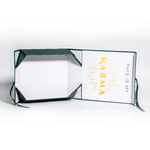 Caja de Regalo Plegable con Logotipo Personalizado, Caja de Regalo Impresa para Disfraces, Ropa, Zapatos y Accesorios - Product Image 1