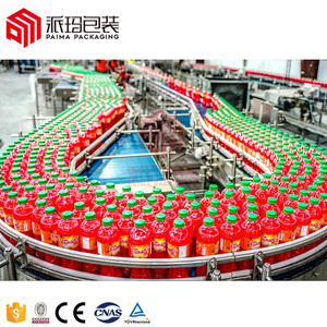 Ligne de production de boissons gazeuses, machine de mise en bouteille de soda/eau gazeuse, ligne de production de boissons gazeuses carbonatées - Product Image 1