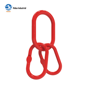 HIDEA US Type A347 G80 Maillon Maître Antirouille 2,36t à 45t en Acier Allié Haute Résistance pour <span class=keywords><strong>Levage</strong></span> Lourd - Product Image 1