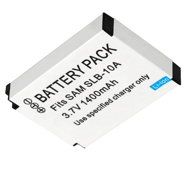 Li-ion Rechargeable Digital Batteries 3.7v 1400mah Camera Battery Slb10a Slb 10a Slb-10a for samsung Camera Battery