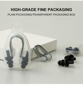 سدادات أذن سيليكون قابلة لإعادة الاستخدام، سدادات أذن ذاتية عزل الضوضاء، آمنة لتقليل الضوضاء وحماية السمع - Product Image 6