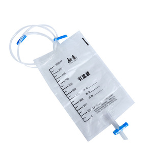 Sac de drainage médical Chichun 1000 ml anti-reflux pour la collecte d'urine, unisexe, pour personnes âgées, en PVC - Product Image 3