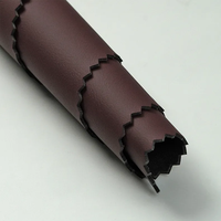 Tissu synthétique écologique en cuir PU Matériau en PVC pour canapé et sacs Caractéristiques d'obturation métallique étanche