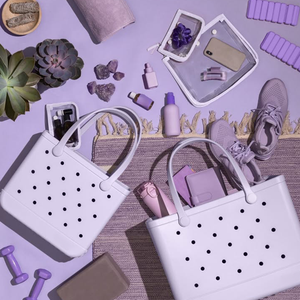 Borsa da Spiaggia in EVA di Alta Qualità con Logo Personalizzato, Grande Borsa di Lusso per lo Shopping con Silicone per Donne, Stile Platform High Top - Product Image 2