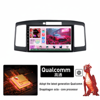Pantalla Android de 9 Pulgadas para Auto con Qualcomm, Compatible con Control del Volante, WiFi, Bluetooth, Cámara, Reproductor de DVD para Toyota Allion 2001-2007