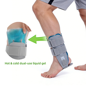 Attelle de cheville gonflable avec sangle de maintien, protection contre les fractures et entorses, orthèse stabilisatrice médicale pour le soulagement de la douleur et le soutien de la cheville - Product Image 5