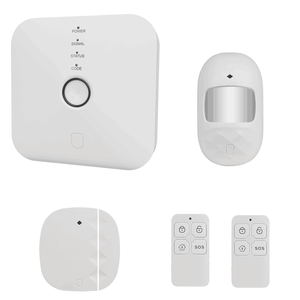 Tuya système d'alarme intelligent anti-<span class=keywords><strong>intrusion</strong></span> alarme incendie WiFi GSM système d'alarme de sécurité sans fil portable antivol pour la sécurité à domicile - Product Image 1