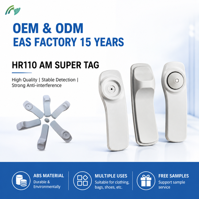 Clothing EAS AM Security Tag EAS Hard Tag Security Alarm Sensor Tag for Clothes Stores
