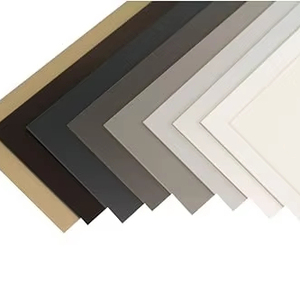 Plaque en aluminium de 1 mm de la série 1000, revêtue de RAL 9010 blanc pur et <span class=keywords><strong>7016</strong></span> anthracite, découpe sur mesure 60 mm x 1000-2000 mm - Product Image 2