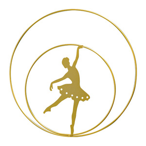 Cuadros Decorativos de Hierro Forjado Estilo Nórdico con Bailarina de Ballet, Decoraciones de Pared de Lujo para Sala de Estar - Product Image 5