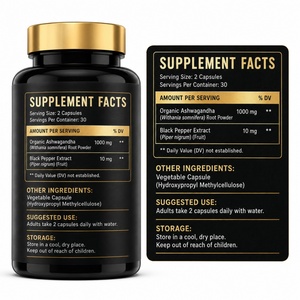 High Quality Sunwind Premium KSM-66 <b>Ashwagandha</b> Capsules <b>1000mg</b> Adult Sleep Aid Immune Support Energy 60 Capsules - Product Image 6