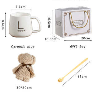 ชุดของขวัญผ้าขนหนูและแก้วน้ำสำหรับผู้หญิง ใช้ในงานแต่งงาน ตรุษจีน งานรับปริญญา คริสต์มาส ของที่ระลึก ของขวัญวันเกิด - Product Image 6