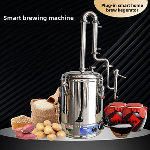 Extractor y Destilador de Aceites Esenciales Eléctrico Automático Pequeño para el Hogar de 15L/25L/33L/50L/70L 220V de Acero Inoxidable - Product Image 1