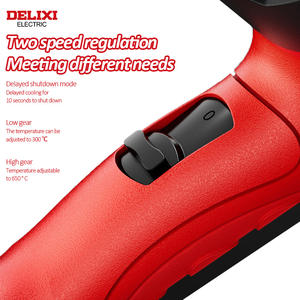 <span class=keywords><strong>Pistola</strong></span> <span class=keywords><strong>de</strong></span> <span class=keywords><strong>Calor</strong></span> Delixi 2000W 650 ℃   <span class=keywords><strong>Pistola</strong></span> <span class=keywords><strong>de</strong></span> Aire Caliente Eléctrica <span class=keywords><strong>con</strong></span> Temperatura Dual Ajustable para Envoltura Termoencogible y Eliminación <span class=keywords><strong>de</strong></span> Pintura para Uso en Bricolaje - Product Image 4