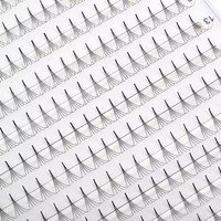 Extensions de cils pré-faites à la main 2D à 12D en vrac noir style naturel ventilateur de volume de faux cils vente en gros
