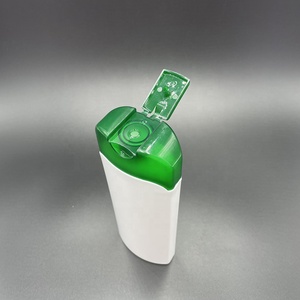 Bouteilles de shampoing en plastique couleur personnalisée 200 ml, emballage pour produits capillaires, flacon de lotion avec bouchon à clapet, flacon de conditionneur compressible - Product Image 5