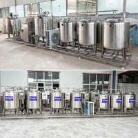 Équipement de production de mini-yogourts, machine industrielle de fabrication de yaourt au lait fermenté UHT, prix usine à vendre