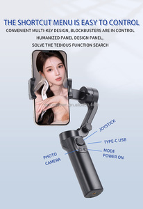 F5 Plus 3-Axis Flexible Mobile Phone <strong>Gamble</strong> Stabilizer Smart Shooting Stick Tripod Gimbal Stabilizer for Mobile Phone Action - Product Image 5