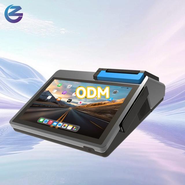Dual Screen POS for Vending Machine Built-In 58mm/80mm Thermal Paper Roll Printer Android Tablet Terminal Octa Core 10.1"