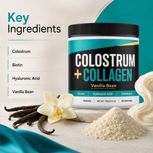 Customized Blends Vitamins Collagen Biotin Hyaluronic Acid Powder Hair Health Supplement 250g Not for Pregnant Women - Product Image 3