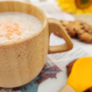 Tasses à café en bambou faites à la main, élégante tasse en bois de jujube, meilleur cadeau pour les amateurs de café - Product Image 3