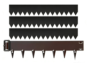 Bordure <span class=keywords><strong>de</strong></span> jardin en acier au carbone, clôture métallique pour pelouse, parterre <span class=keywords><strong>de</strong></span> fleurs, bordure décorative extérieure pour aménagement paysager - Product Image 3