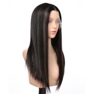 Perruque en cheveux humains vierges à 100 %, dentelle suisse HD, respirante <span class=keywords><strong>et</strong></span> transparente, taille de bonnet petite, moyenne, grande - Product Image 4