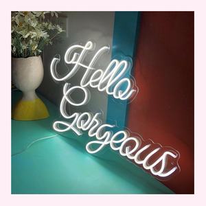 Enseigne néon LED personnalisée avec nom d'entreprise ou ouverture commerciale, pour barbier, bar, sans quantité minimale de commande - Product Image 3