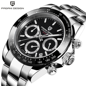 <span class=keywords><strong>PAGANI</strong></span> DESIGN 1644 Luxe <span class=keywords><strong>VK63</strong></span> Mouvement En Acier Inoxydable Date D'affaires Horloge Sport Étanche Chronographe Quartz Montre - Product Image 5