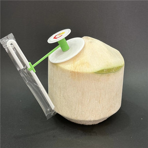 เครื่องมือเจาะมะพร้าวแบบกดใช้ครั้งเดียว สำหรับจัดแสดงในซูเปอร์มาร์เก็ต - Product Image 1