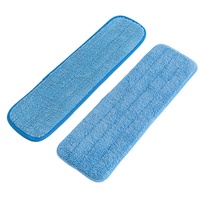 Recharge de serpillière en microfibre, tête de serpillière plate de bonne qualité