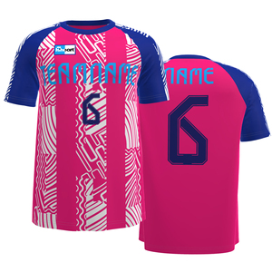 Uniformi Sportive Personalizzate per Bambini, Kit da <span class=keywords><strong>Calcio</strong></span>, Completi Rosa per Club di <span class=keywords><strong>Calcio</strong></span> e Abbigliamento Sportivo per Uomini - Product Image 1